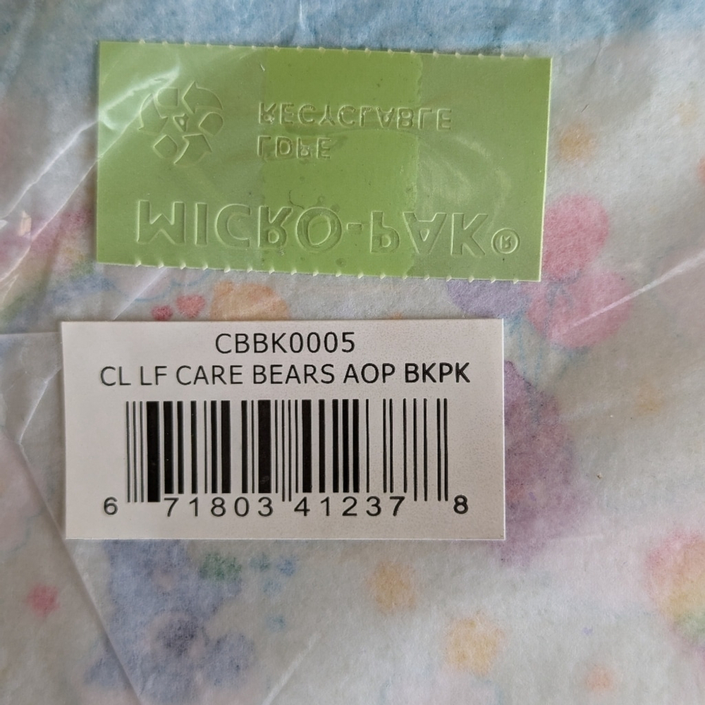 Loungefly 80's Care Bears Mini Vegan Leather Backpack Bag Kidcore Cosplay NWT - Picture 13 of 13